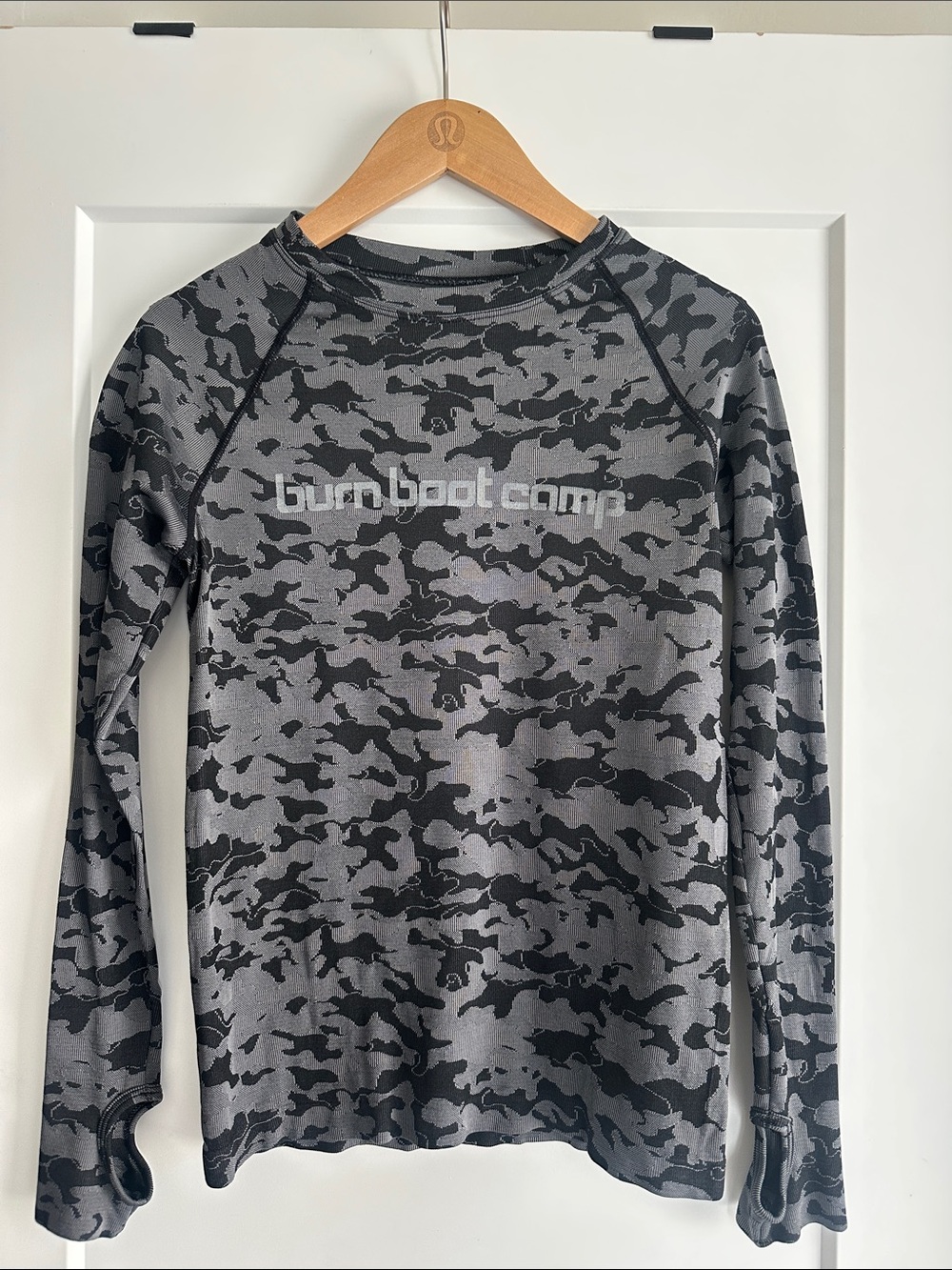Burn Boot Camp Camo Long Sleeve XS